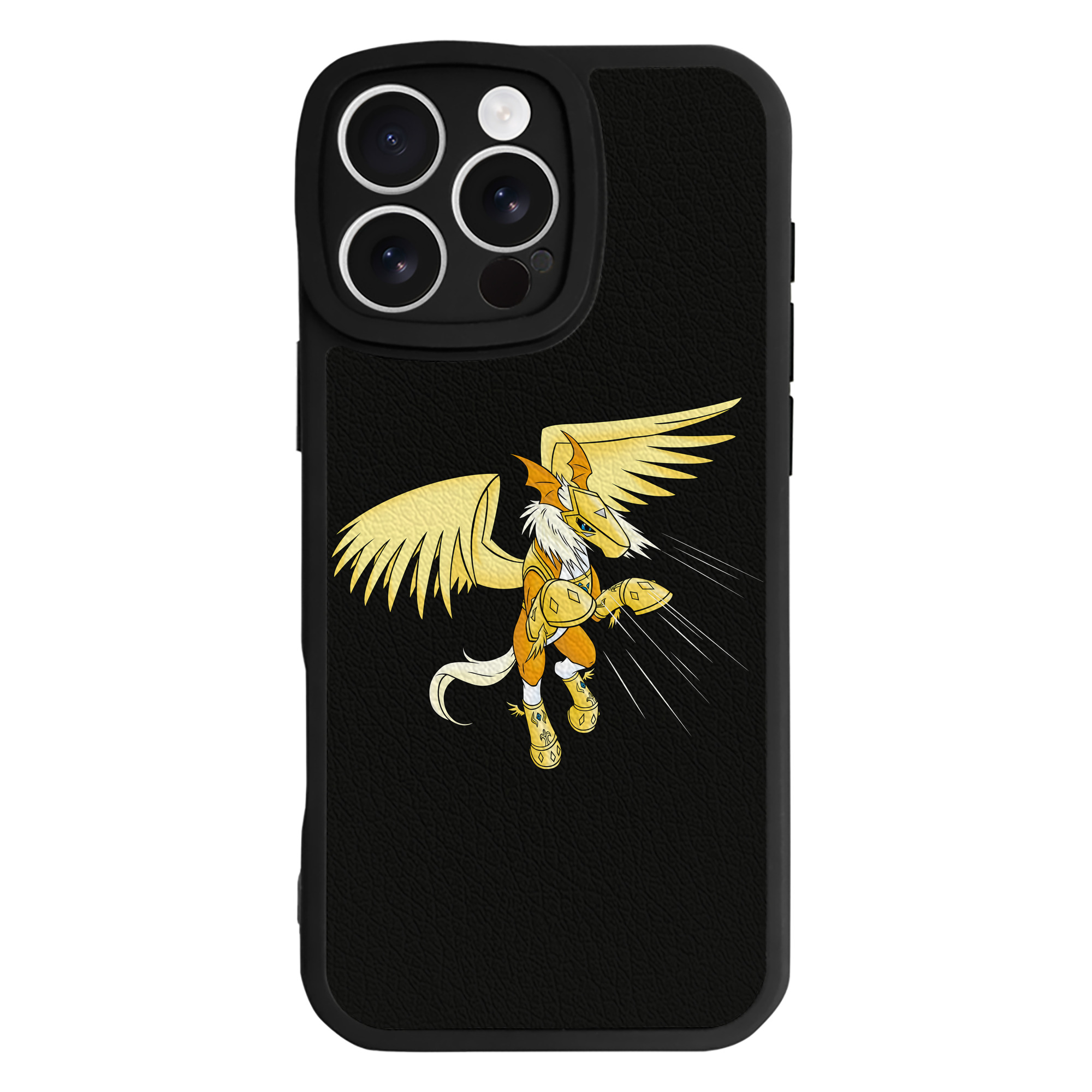 （画像用） Digimon デジタルモンスター/デジモン 【iPhone 16シリーズ対応】シリコンスマホケース（レザー調） 材質：シリコン